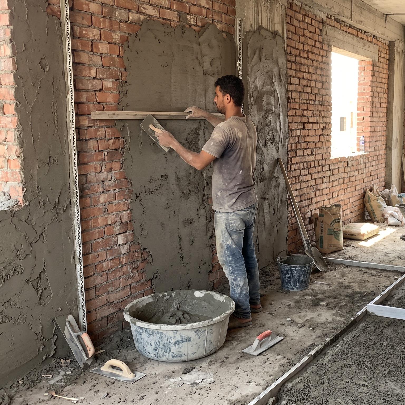 Plastering & Floor Preparation